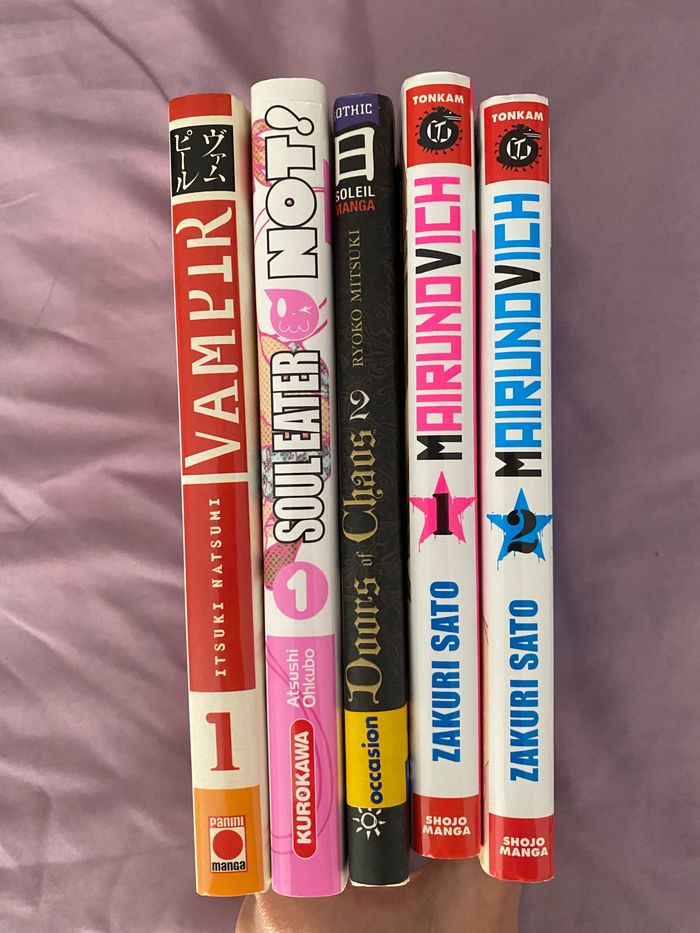 Lot 5 manga - photo numéro 3