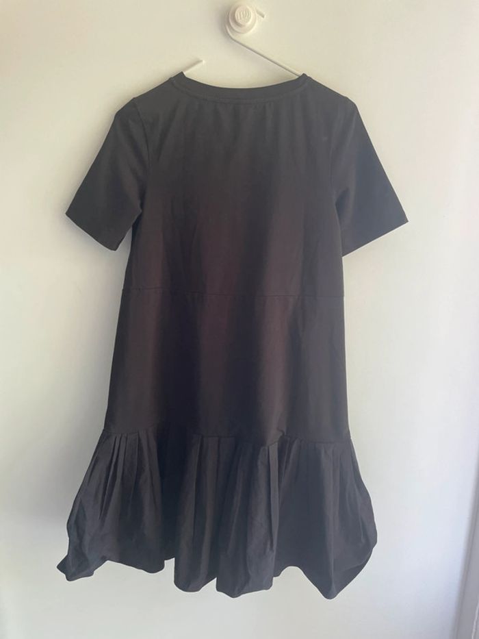 Robe noire bi-matière COS - Taille S - photo numéro 5