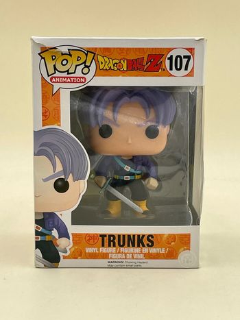 Figurine Funko Pop Dragon Ball Z Trunks N•107
