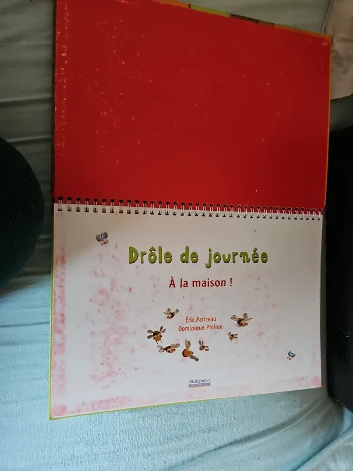📗 Livre Drôle de journée ! A la maison - photo numéro 3