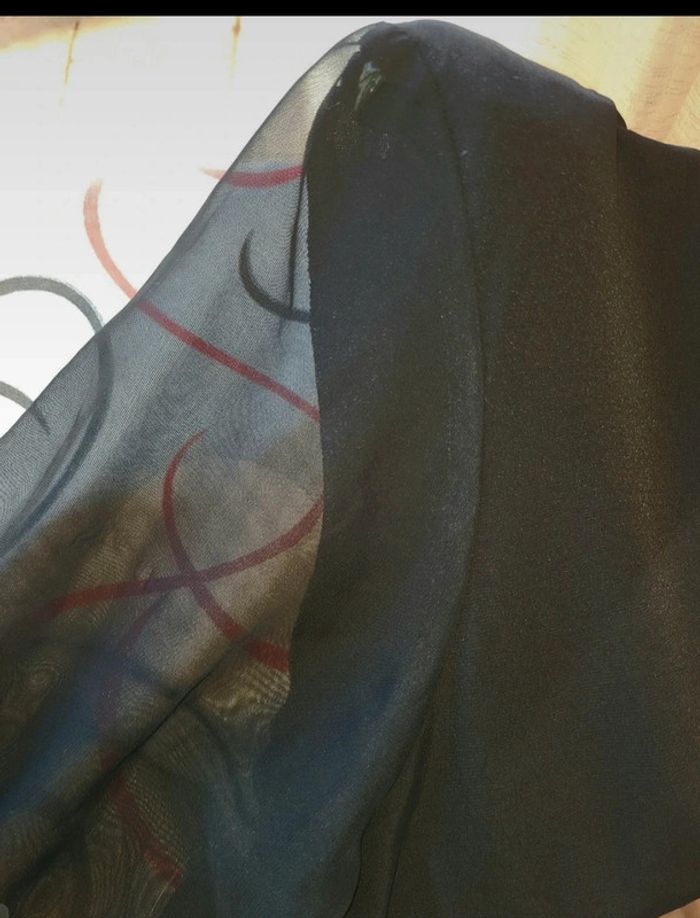 Superbe chemise grande taille longue manche voile - photo numéro 3