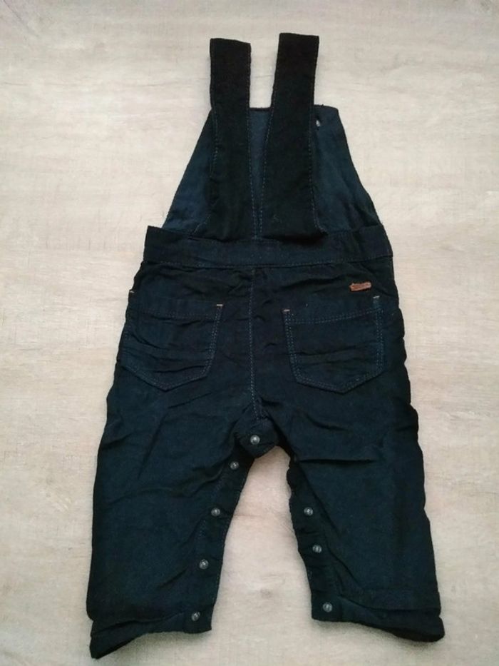 Ensemble Salopette et chemise longue, tape à l'oeil, taille 12 mois, neuf - photo numéro 7