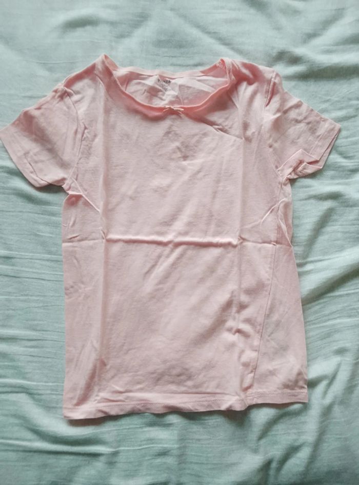 Lot de 6 maillots de corps à manches courtes Fille 10 ans - photo numéro 2