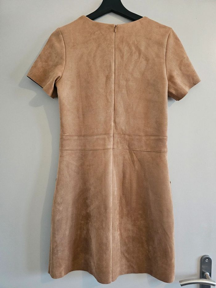 Robe suédine camel Bonobo Taille S - photo numéro 4