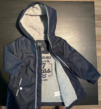 Imperméable doublé 9 mois