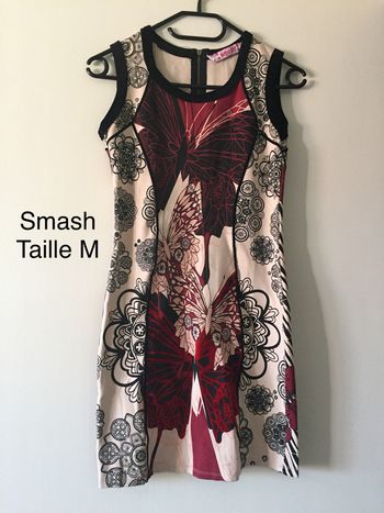 Robe beige/Bordeaux Smash Taille M