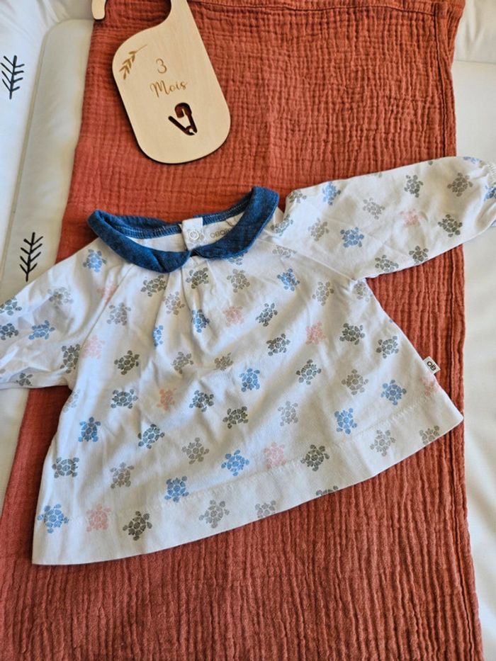 Tee shirt à manches longues / Taille 3 mois