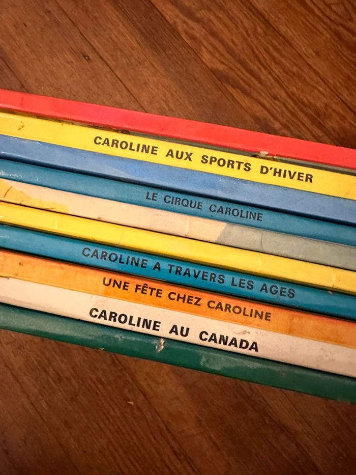 Lot de 10 Grands Albums anciens Caroline livres bd Hachette années 50-60-70 vintage - photo numéro 7