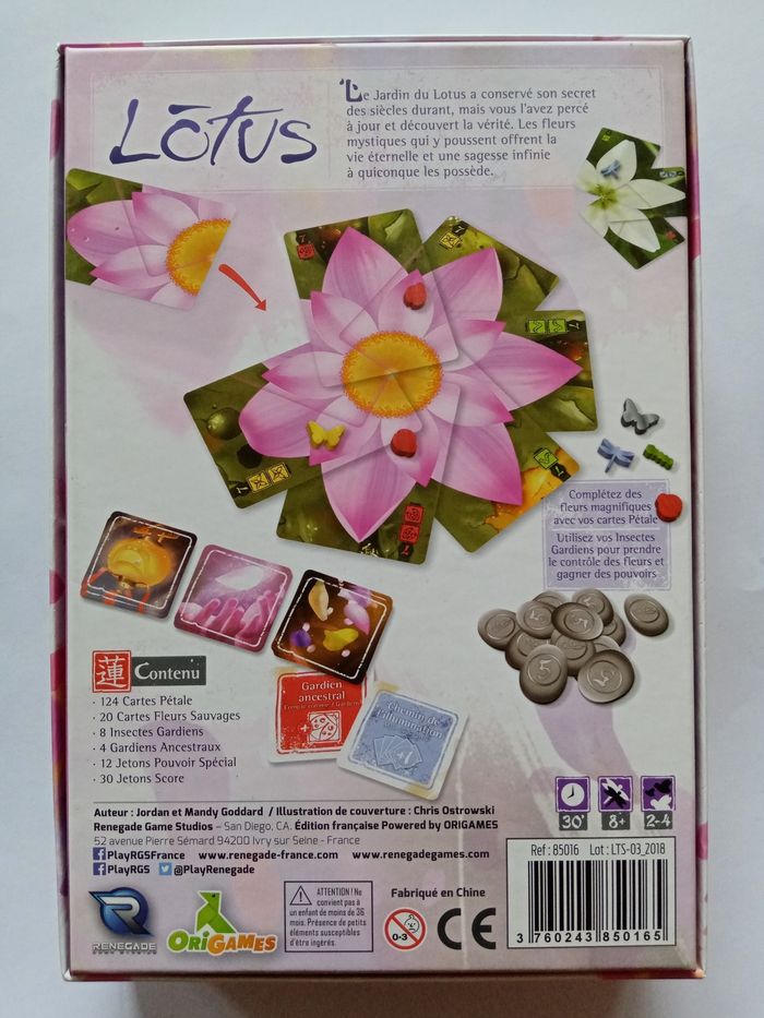 Lotus jeu - photo numéro 2