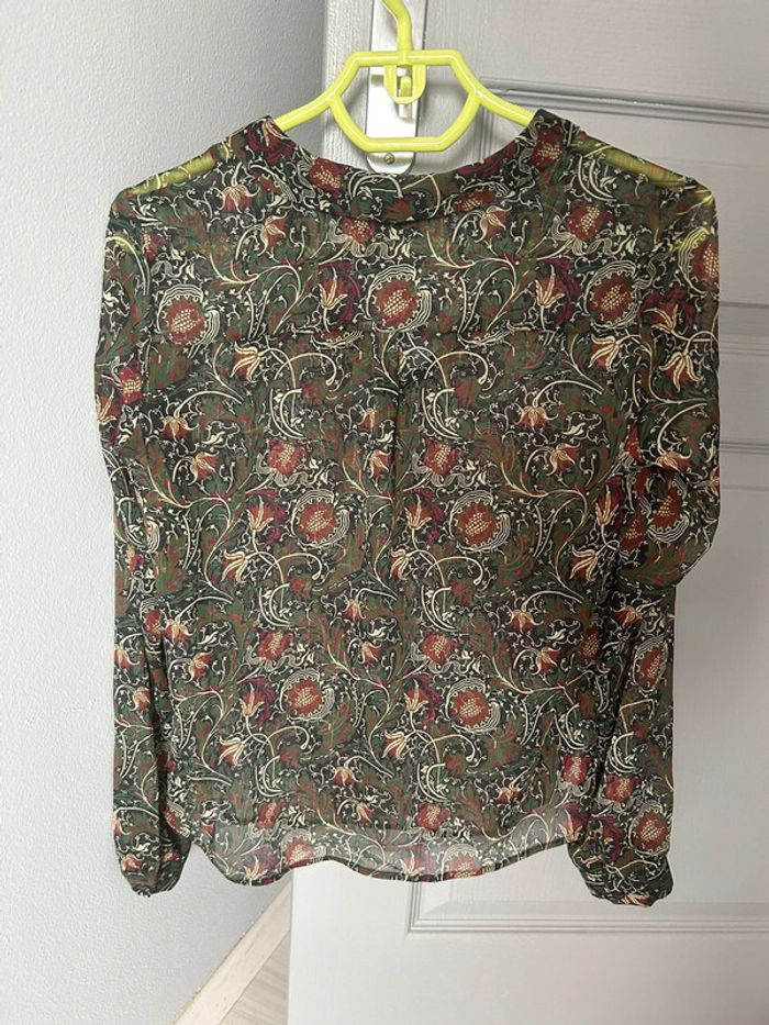 Chemisier IKKS vert T. 38 - photo numéro 2