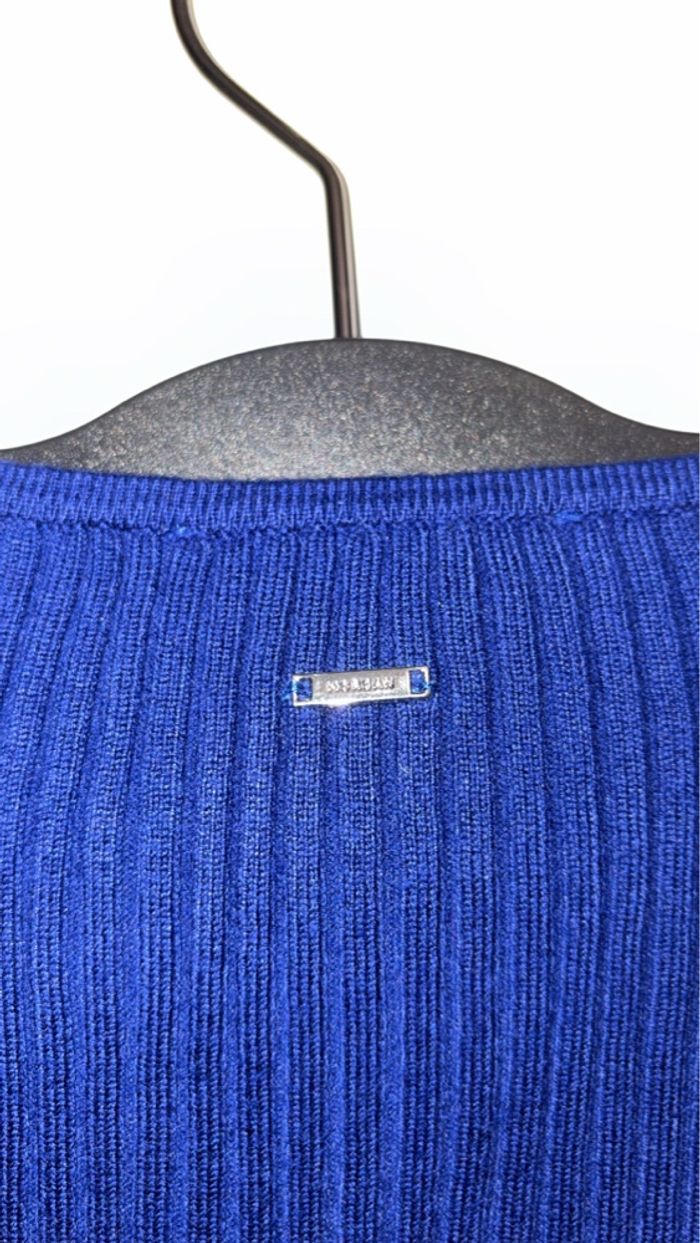 Morgan - Top côtelé zippé - Taille XS - Bleu Roi - Neuf avec étiquette - photo numéro 4