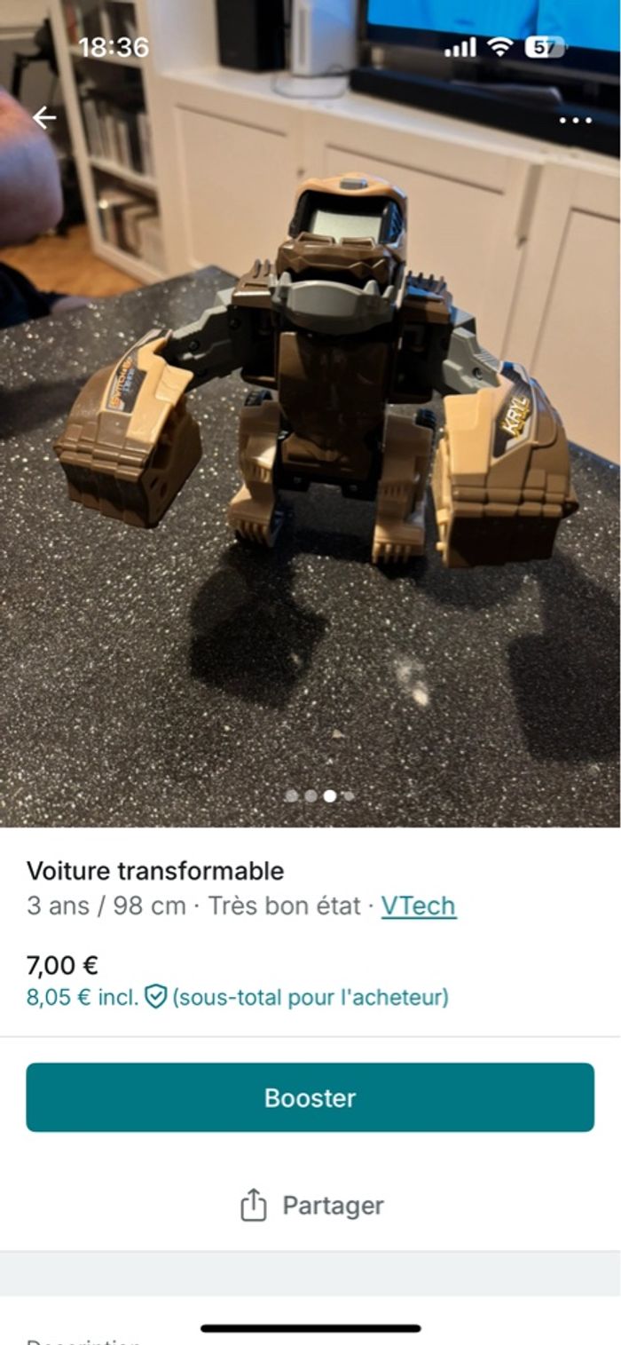 Voiture transformable - photo numéro 3