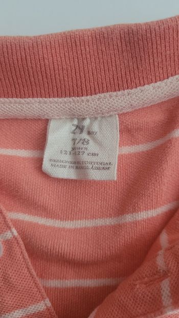 T-SHIRT SAUMON 7/8 ANS