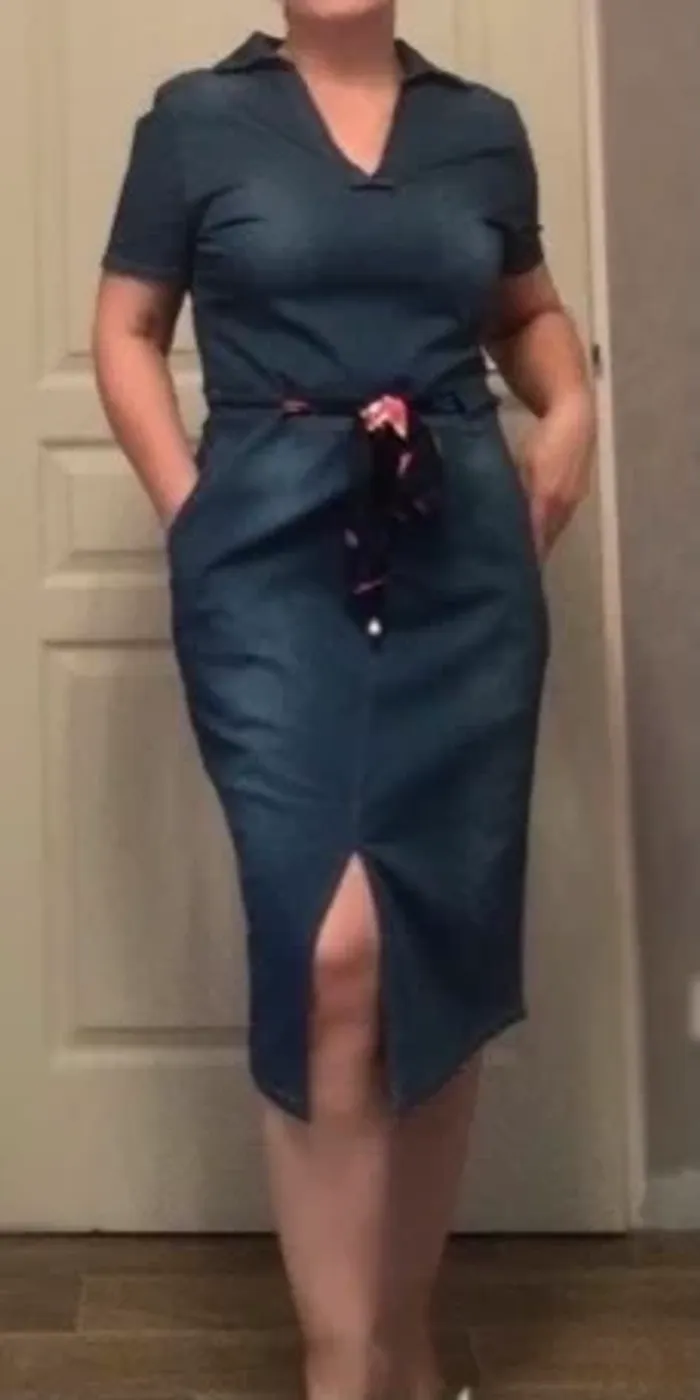 La robe bleu jeans - photo numéro 8