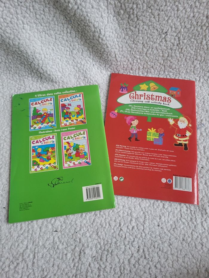 Lot de 2 coloriages et activités enfant - photo numéro 2