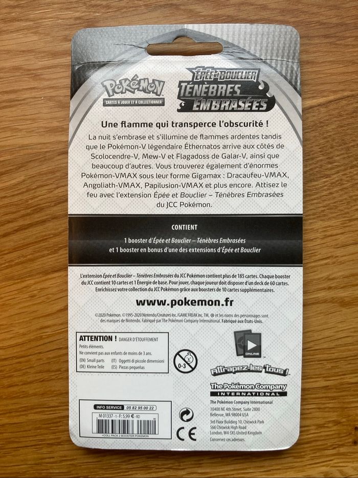 Pokemon - duopack Ténèbres embrasées / Clash des rebelles - photo numéro 4