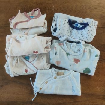 Lot bébé fille naissance 1 mois hiver mi-saison 