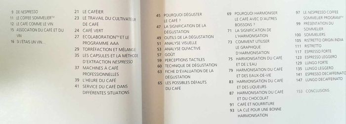 Cofee Codex Nespresso l'art de déguster et d'harmoniser le café - photo numéro 6