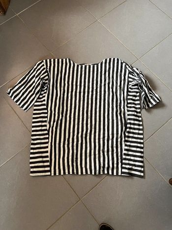 Blouse/tunique oversize à ligne