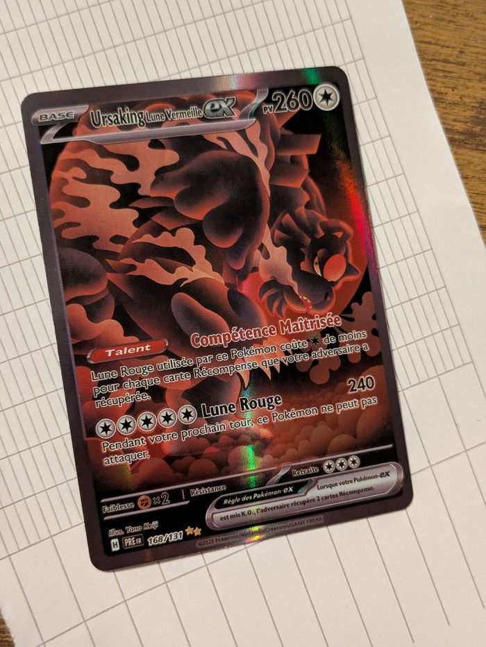 Carte pokémon Ultra rare