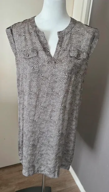 Zapa robe, imprimer léopard, fluide, femme,taille 42