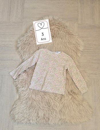 Tee-shirt fleuries * Gémo *