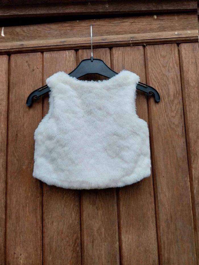 Gilet sans manche bébé fille 18 mois - photo numéro 2