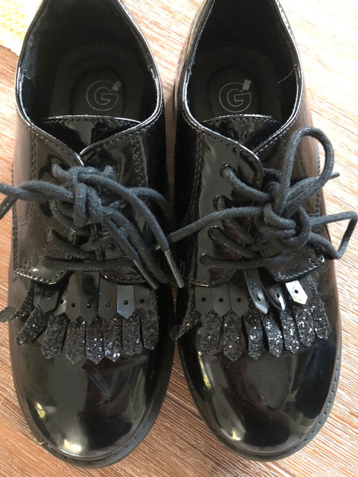 Chaussure vernie noire Gemo - photo numéro 3