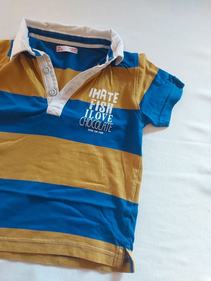 Polo manches courtes dpam - photo numéro 4