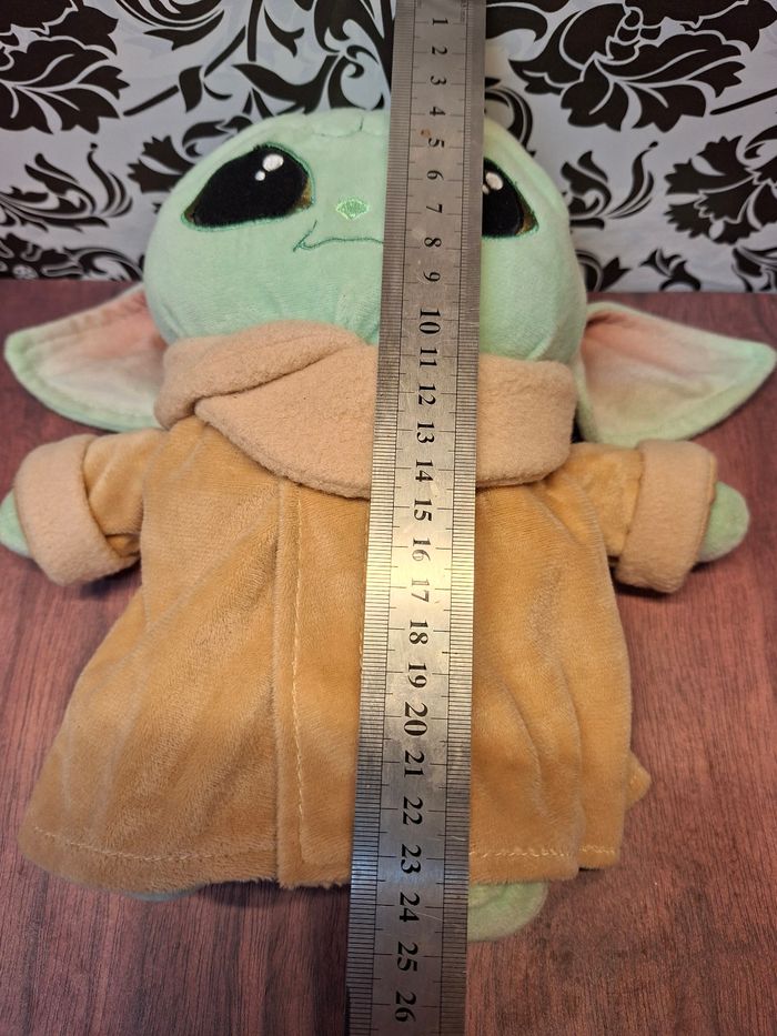 Peluche star wars grogu bébé yoda - photo numéro 5