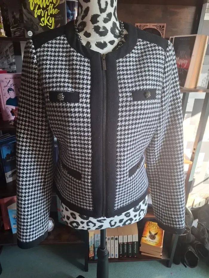 Veste Morgan  pied de poule