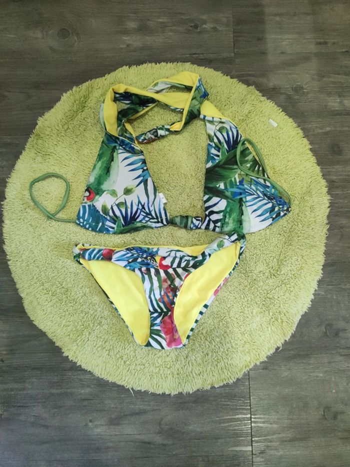Maillot de bain tropical