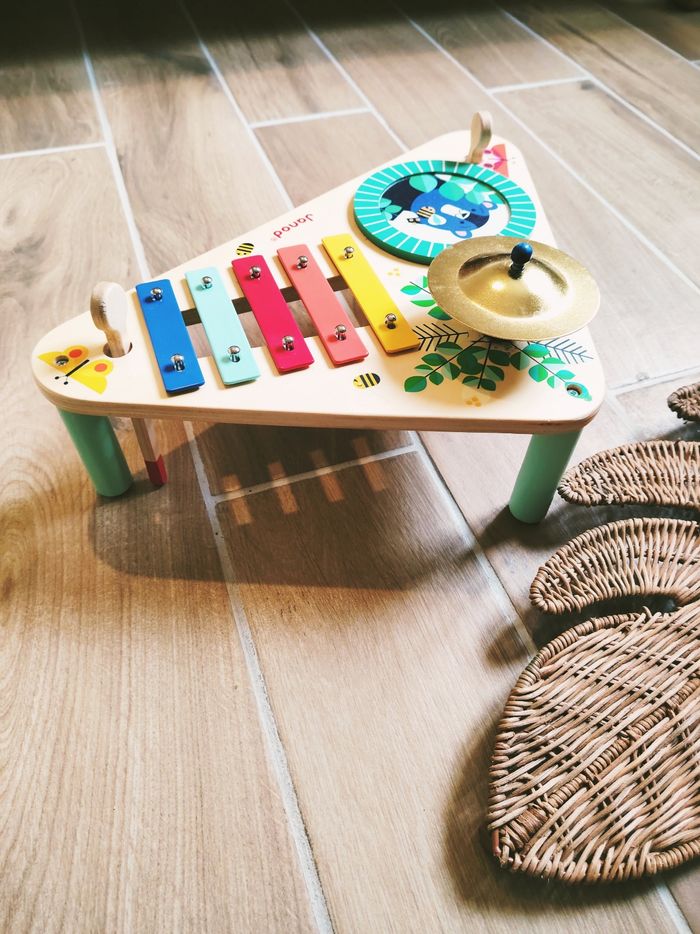 🎶Table plateau multi activités musicale en bois marque Janod - photo numéro 2
