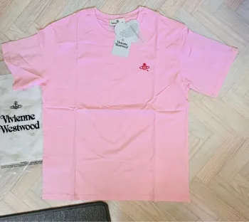 🪐 T-shirt Vivienne Westwood Sprayorb Classic rose, coton bio, taille L