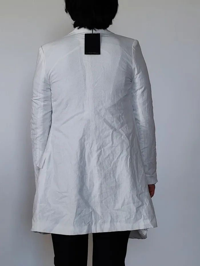 Blazer long blanc 4th & Reckless – T36 – Neuf avec étiquettes Chic & élégant - photo numéro 2