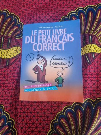 Le petit livre du français correct #orianabllivre