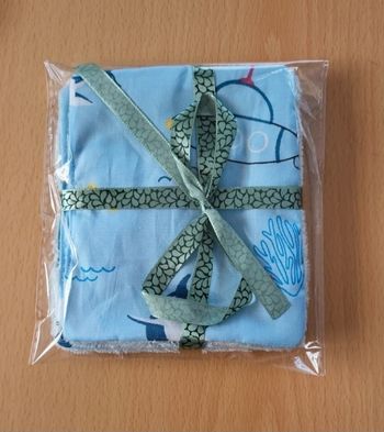 Lingette nettoyante lavable  bébé visage et change