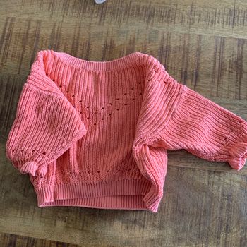 Pull corail verbaudet