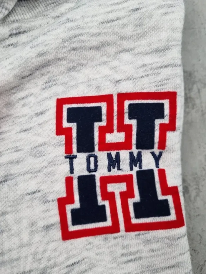 Sweat zippé gris Tommy Hilfiger S Femme (mesures en photos) - photo numéro 8
