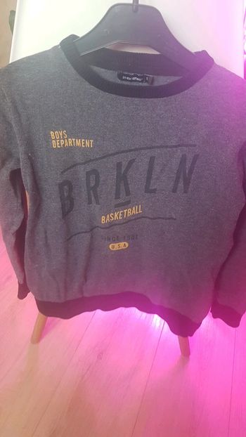 Pull fin garçon In Extenso **