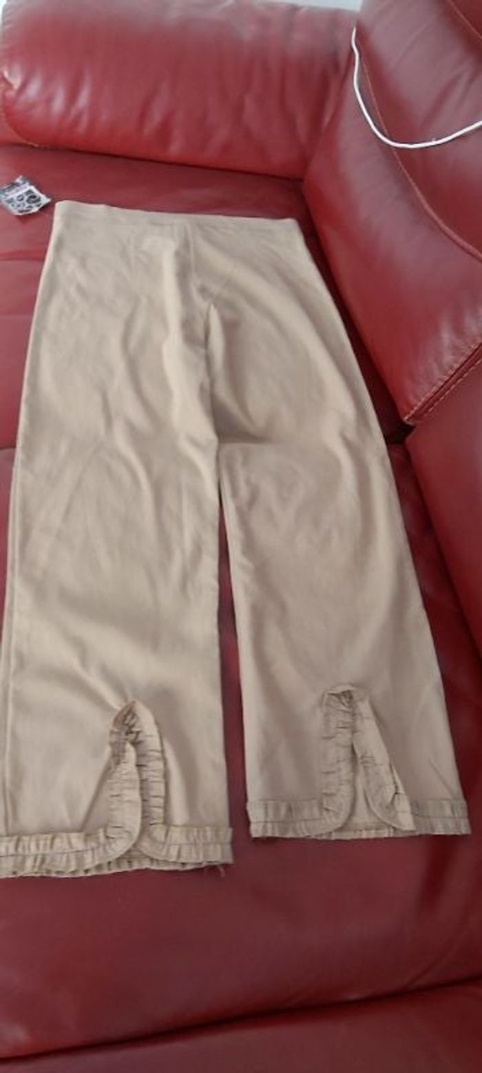 Pantalon mi long extensible