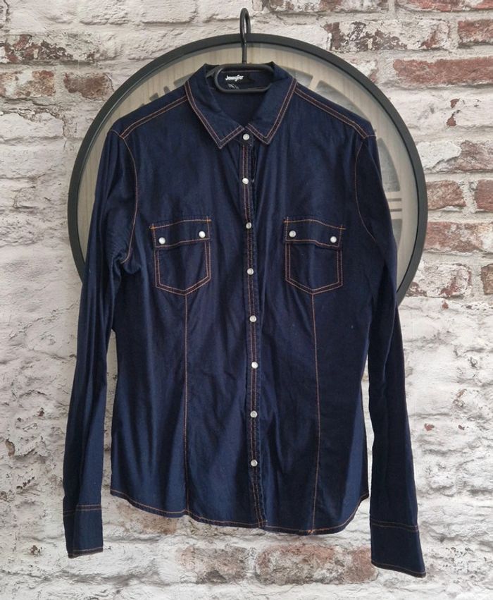 Chemise bleu marine