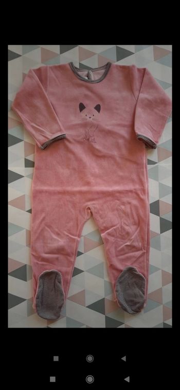 Pyjama velours