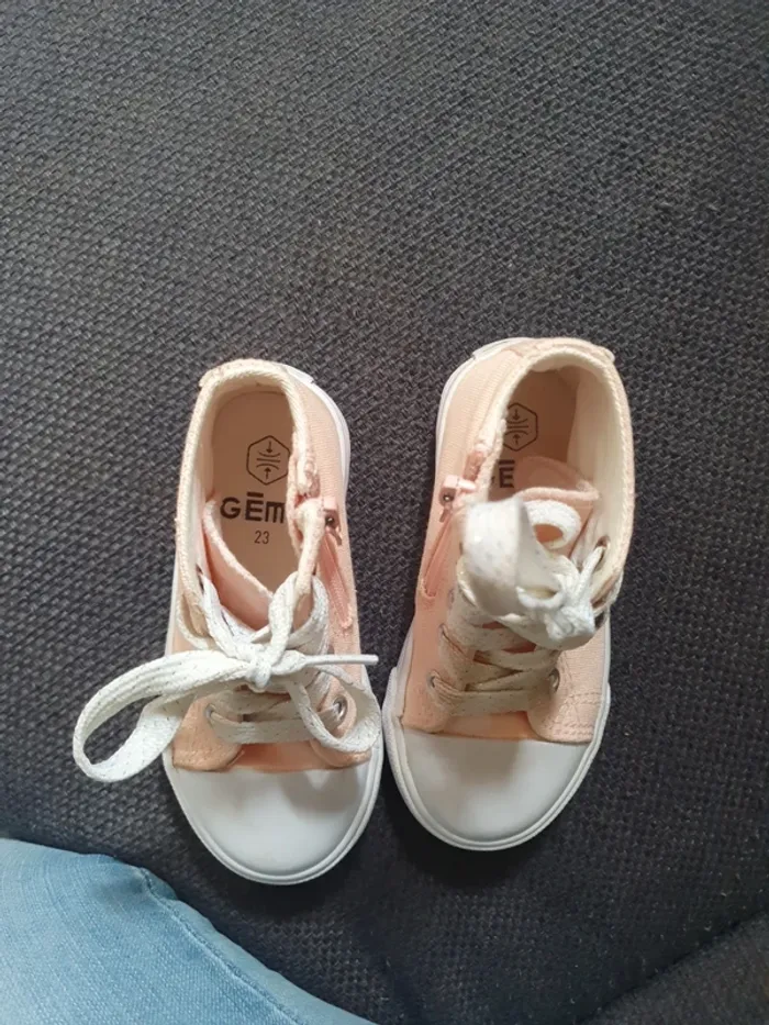 Baskets bébé fille taille 23 - photo numéro 6