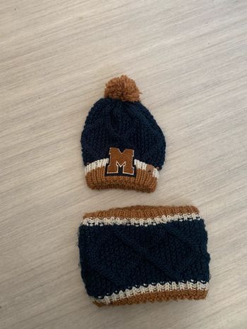 Ensemble bonnet / tour de cou