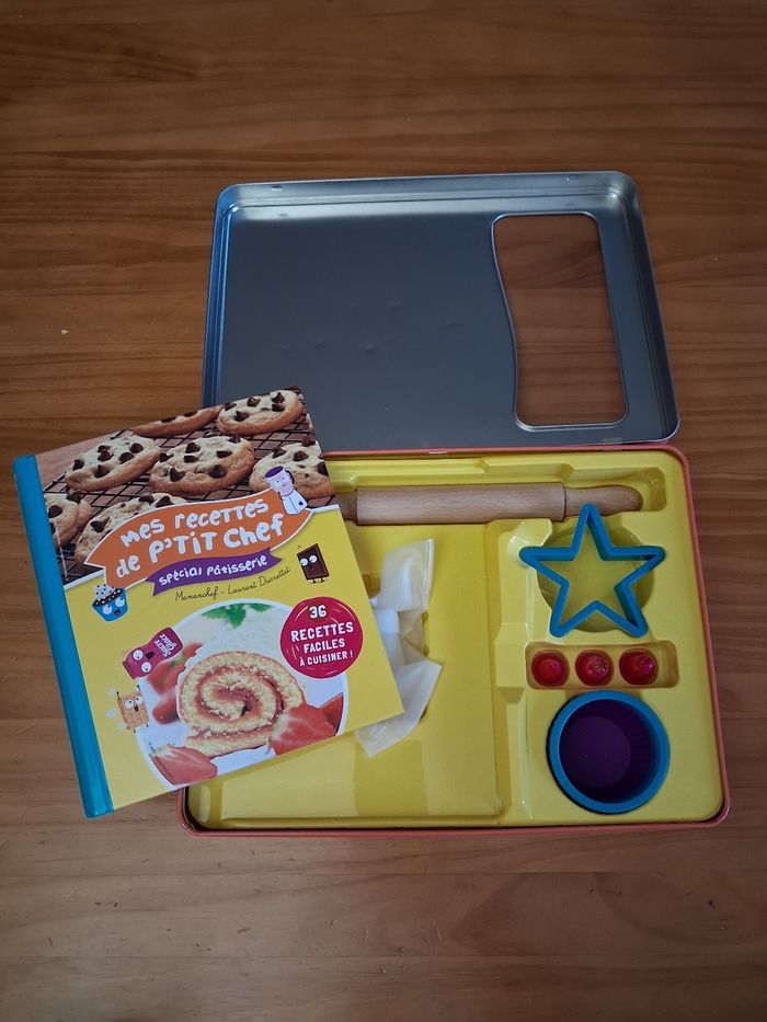 Kit de patisserie pour enfant : Ma boite de p'tit chef - photo numéro 3
