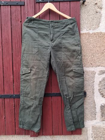 Pantalon en toile épaisse Bizzbee kaki
