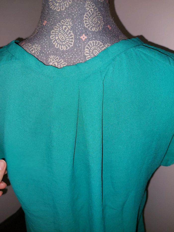 Chemise fluide verte (L) - photo numéro 3
