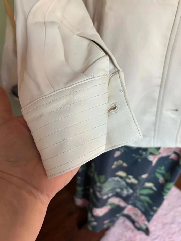 Blazer simili cuir femme - photo numéro 4