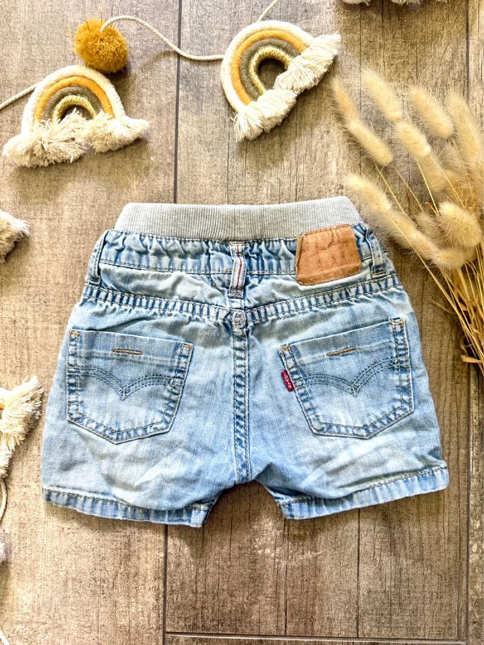 Short Levis Jean 18mois mixte - photo numéro 3